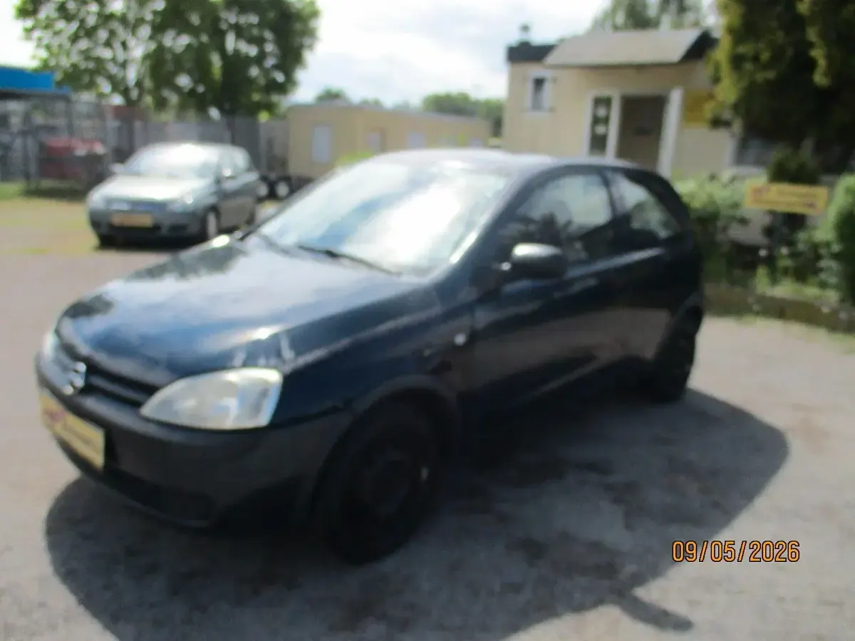 Gebraucht Opel Corsa 58 PS (42 kW) 2002 Blau Kleinwagen