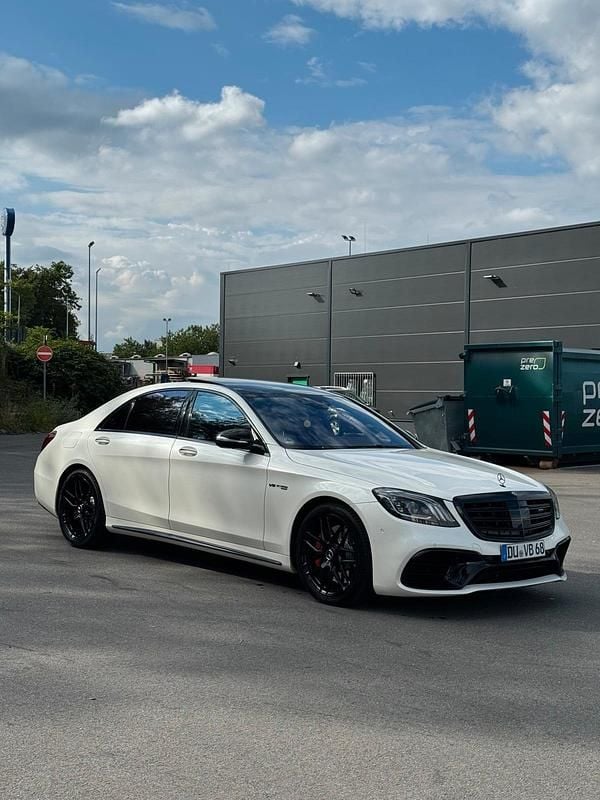 Weiß Gebraucht 2017 Mercedes S63L AMG Limousine | 68.990 € - Bild 1/4