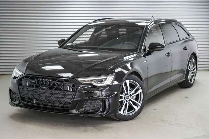 Mythosschwarz metallic (0e) Neu 2025 Audi A6 S-Line Kombi | 56.090 € - Bild 1/4