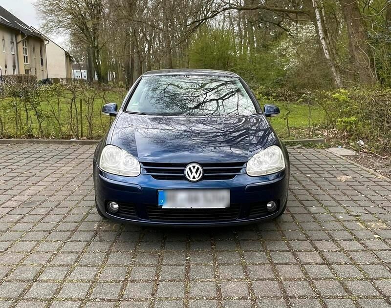 Blau Gebraucht 2007 VW Golf V Kleinwagen | 1.500 € (Superpreis) - Bild 1/4