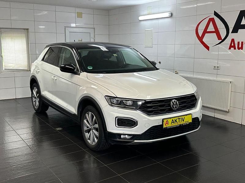 Pure white Gebraucht 2019 VW T-Roc Style SUV | 16.450 € (Guter Preis) - Bild 1/4