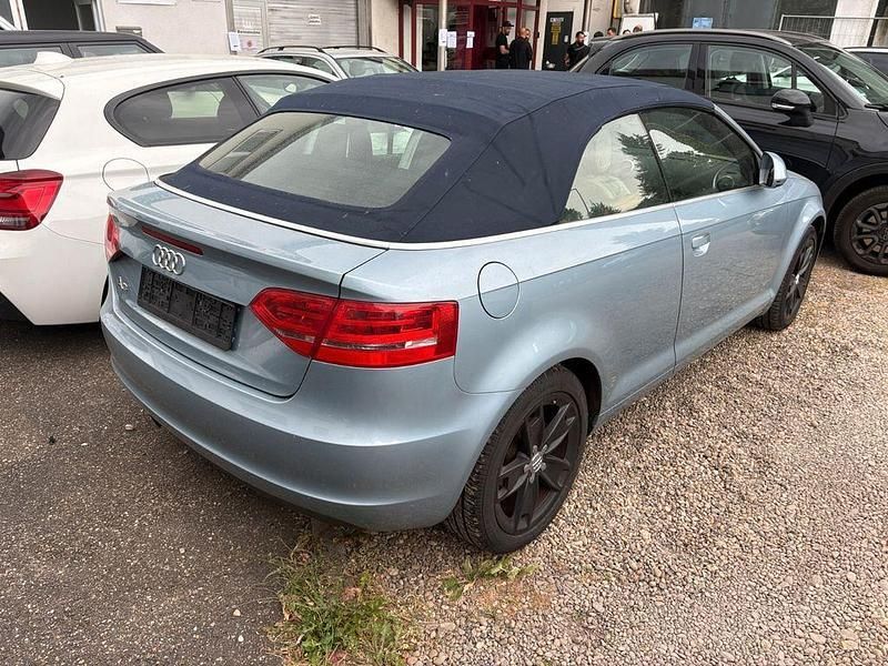 Blau Gebraucht 2008 Audi A3 Cabriolet Ambition Cabrio | 4.899 € (Superpreis) - Bild 1/3