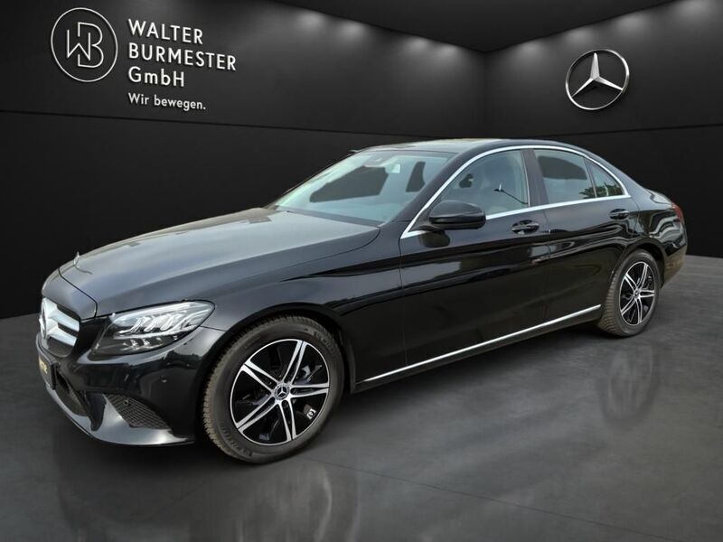 Gebraucht Mercedes C180 Avantgarde 156 PS (114 kW) 2020 Obsidianschwarz metallic Limousine