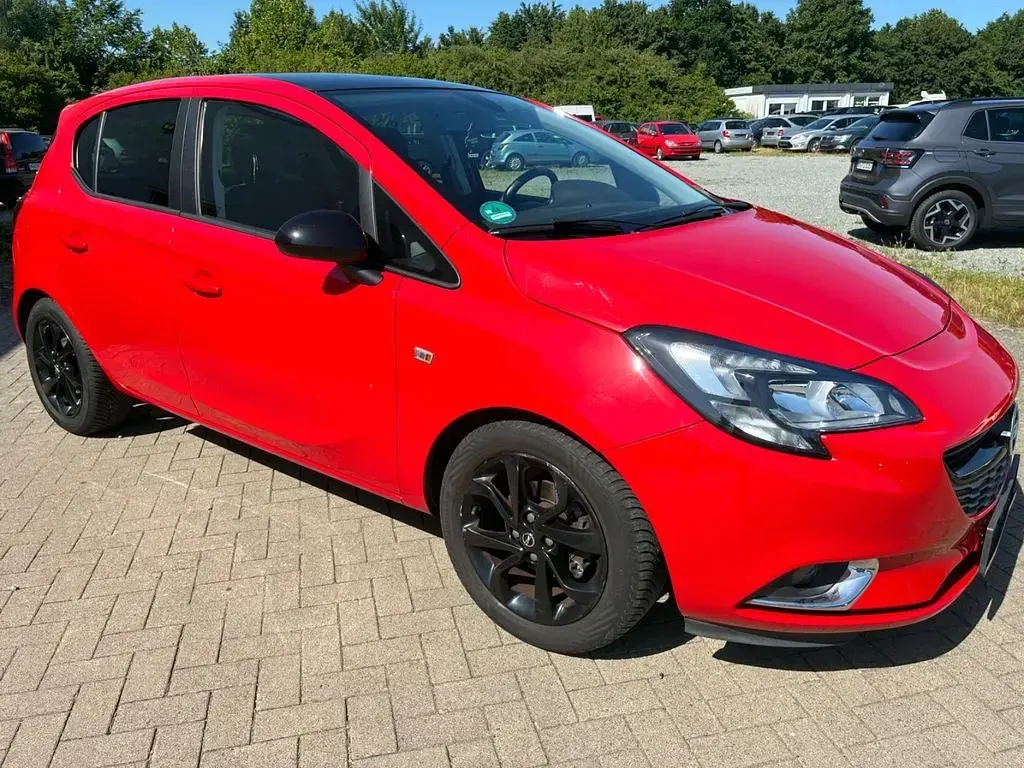 Gebraucht Opel Corsa Color Edition 90 PS (66 kW) 2017 Rot Kleinwagen