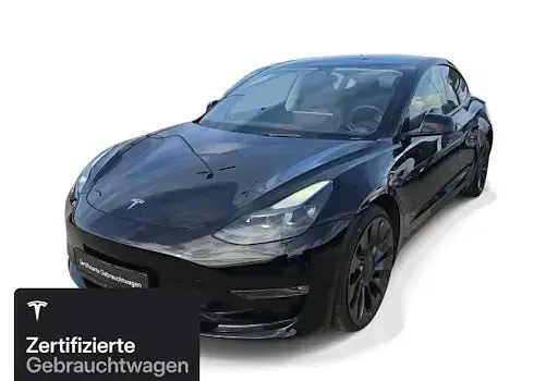 Käytetty Tesla Model 3 Performance 377 kW (513 HP) 2023 Musta Sedan