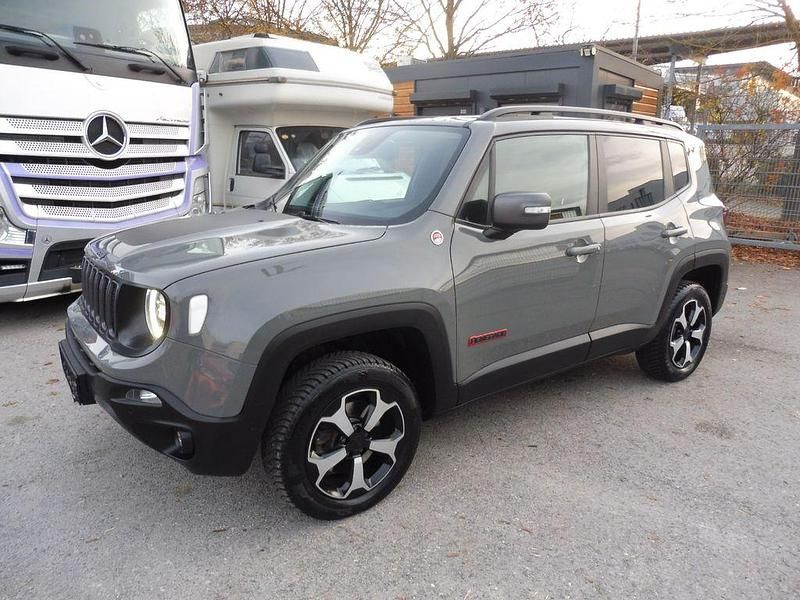 Grau Gebraucht 2020 Jeep Renegade Trailhawk SUV | 16.900 € (Fairer Preis) - Bild 1/4