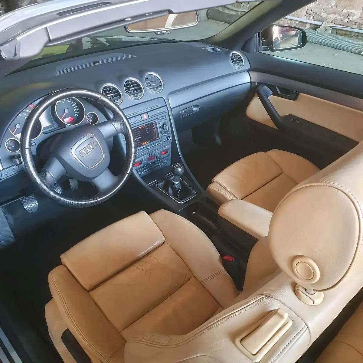 Occasion Audi A4 Cabriolet 200 ch (147 kW) 2008 Noir Cabriolet