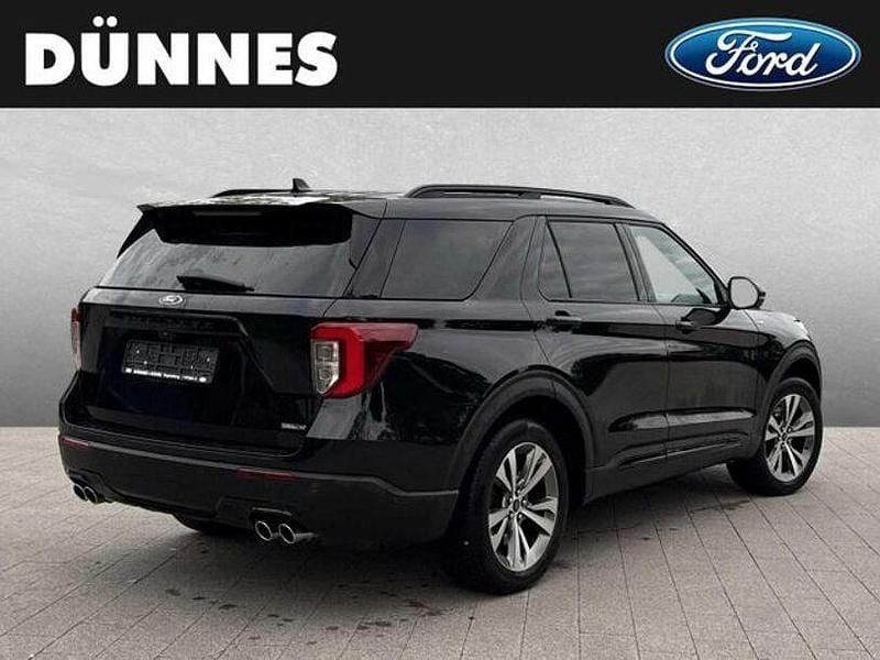 Gebraucht Ford Explorer ST-Line 363 PS (266 kW) 2021 Schwarz (obsidianschwarz metallic) SUV