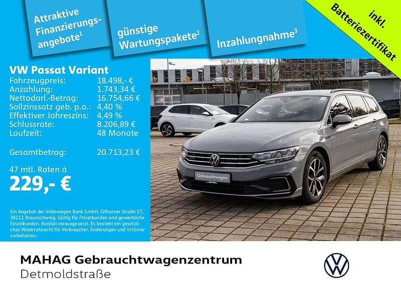 Gebraucht VW Passat GTE 218 PS (160 kW) 2022 Mondsteingrau Kombi