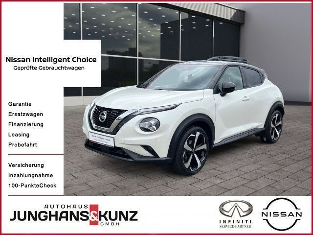 Weiß Gebraucht 2022 Nissan Juke Tekna SUV | 18.760 € (Fairer Preis) - Bild 1/4