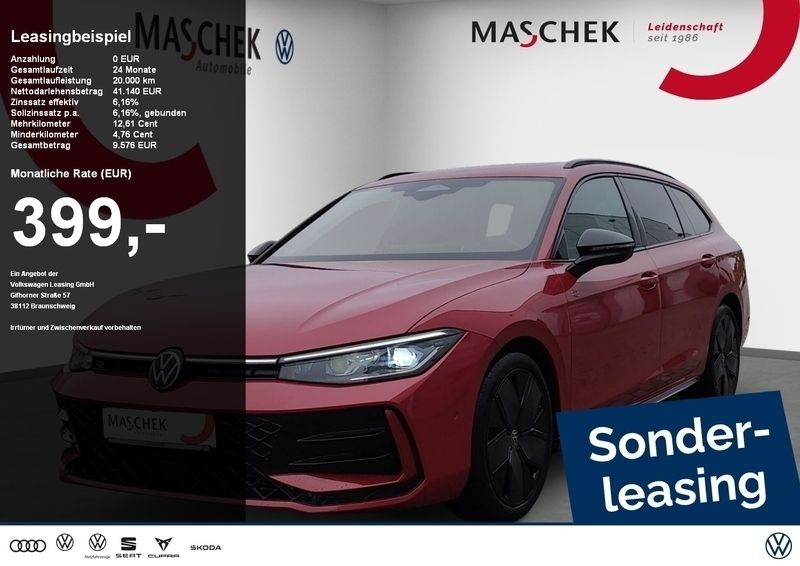 Gebraucht VW Passat R-line 150 PS (110 kW) 2024 Chilirot Kombi