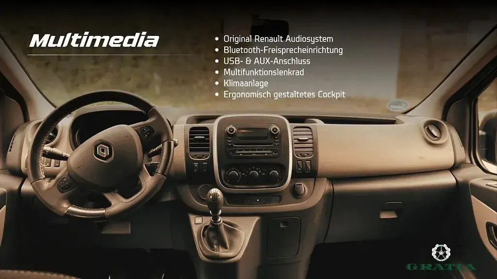 Gebraucht Renault Trafic 125 PS (91 kW) 2017 Grau Van / Kleinbus