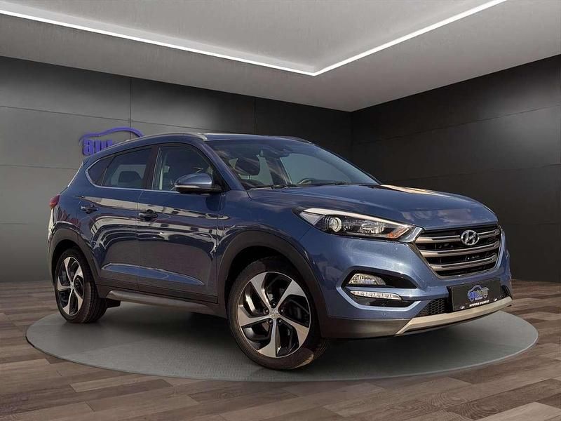 Second-hand Hyundai Tucson Style 177 CP (130 kW) 2018 Albastru SUV