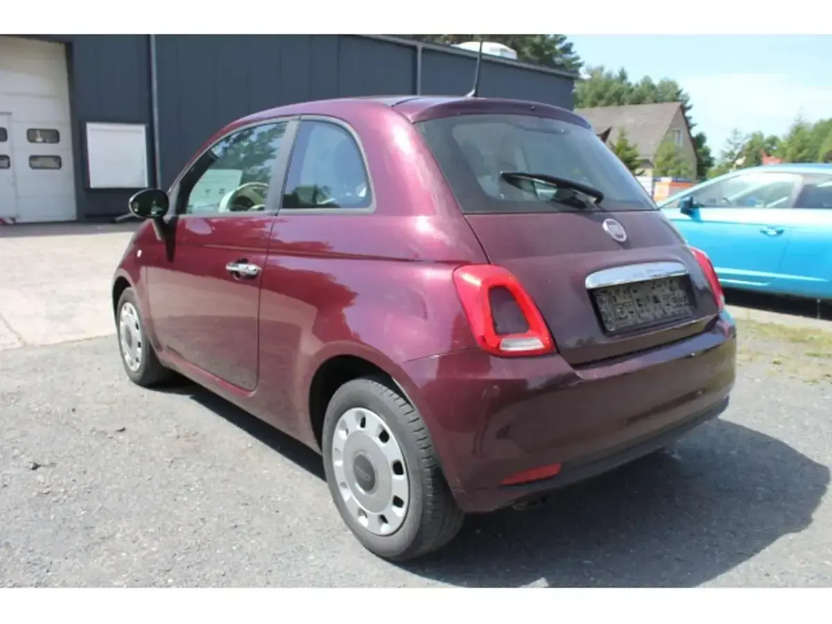 Gebraucht Fiat 500 Pop Star 69 PS (50 kW) 2016 Opera bordeau Limousine