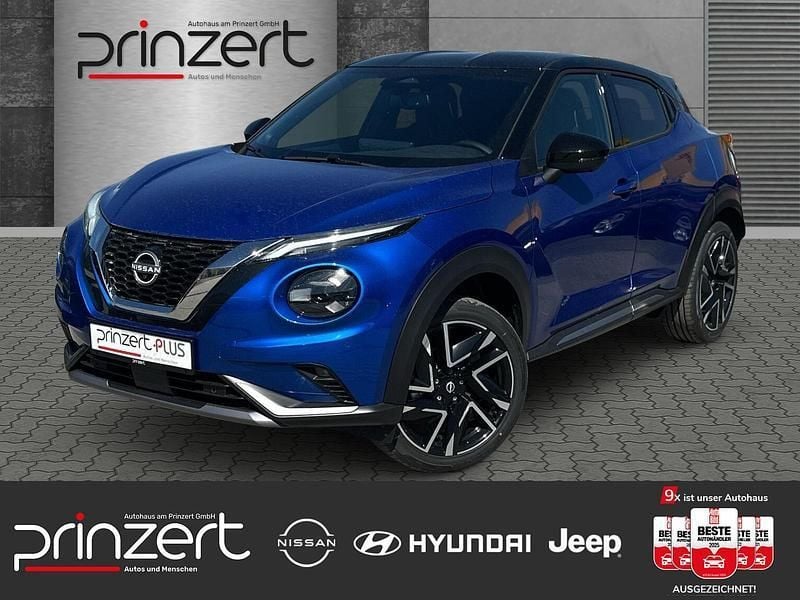Neu Nissan Juke 114 PS (83 kW) 2025 Blue/black midnight SUV