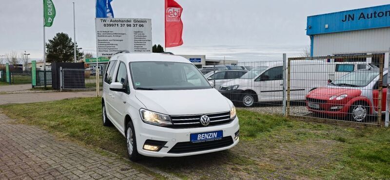 Gebraucht VW Caddy Comfortline 102 PS (75 kW) 2018 Weiß Van / Kleinbus