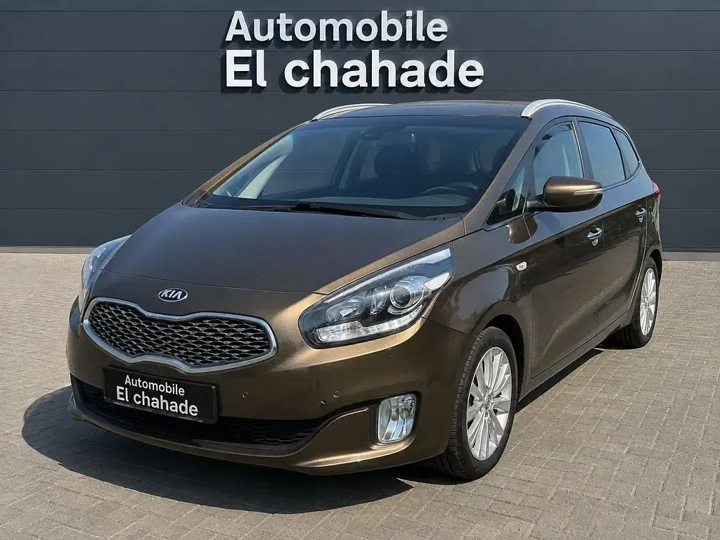 Gebraucht Kia Carens DREAM-TEAM Edition 135 PS (99 kW) 2015 Braun Van / Kleinbus