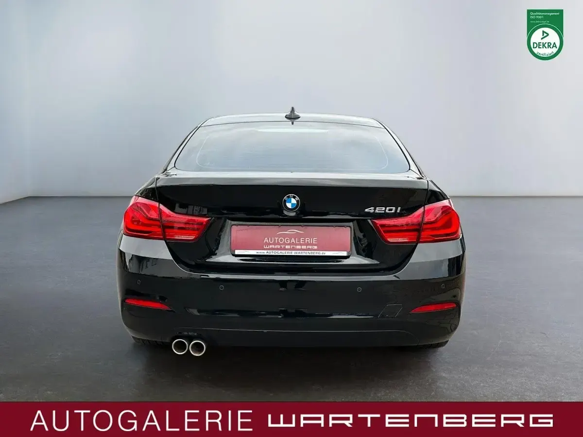 Second-hand BMW 420 Gran Coupé Advantage 184 CP (135 kW) 2019 Negru Coupe