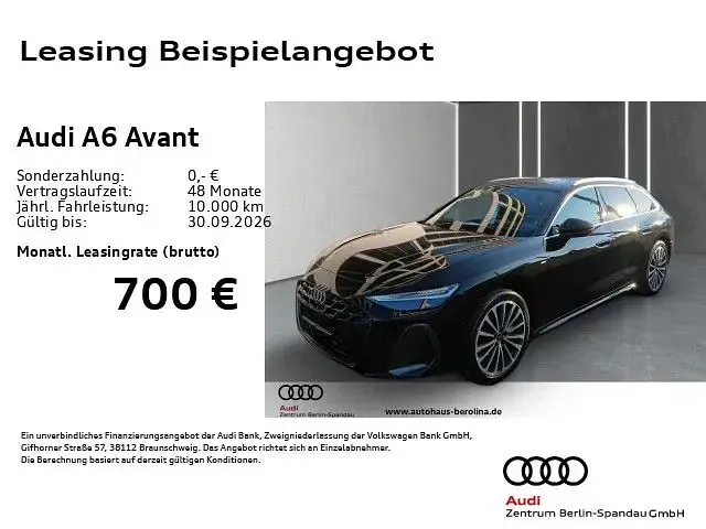 Gebraucht Audi A6 S-Line 299 PS (219 kW) 2025 Schwarz Kombi