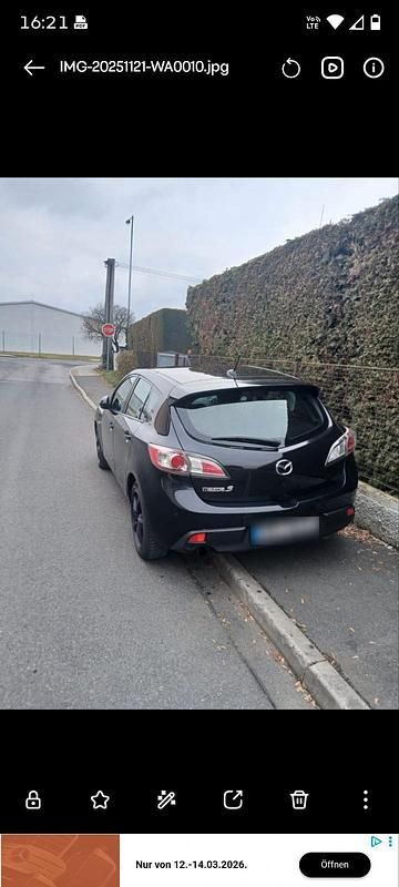 Gebraucht Mazda 3 116 PS (85 kW) 2011 Kleinwagen