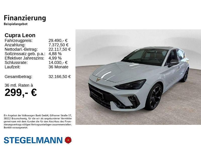 Usata Cupra Leon 150 CV (110 kW) 2025 Bianco Berlina