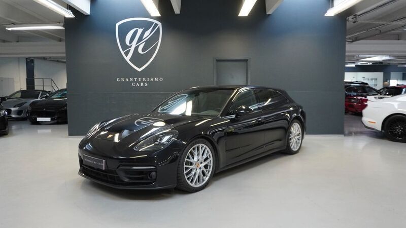 Schwarz Gebraucht 2023 Porsche Panamera S E-Hybrid Sport Turismo Limousine | 82.899 € (Superpreis) - Bild 1/4
