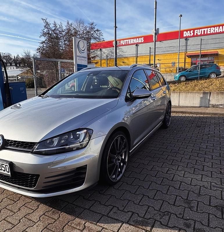 Gebraucht VW Golf VII GTD 184 PS (135 kW) 2015 Silber Kombi