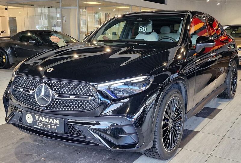 Schwarz Gebraucht 2024 Mercedes GLC300 AMG Line Premium Plus Coupé | 72.850 € (Etwas zu teuer) - Bild 1/4