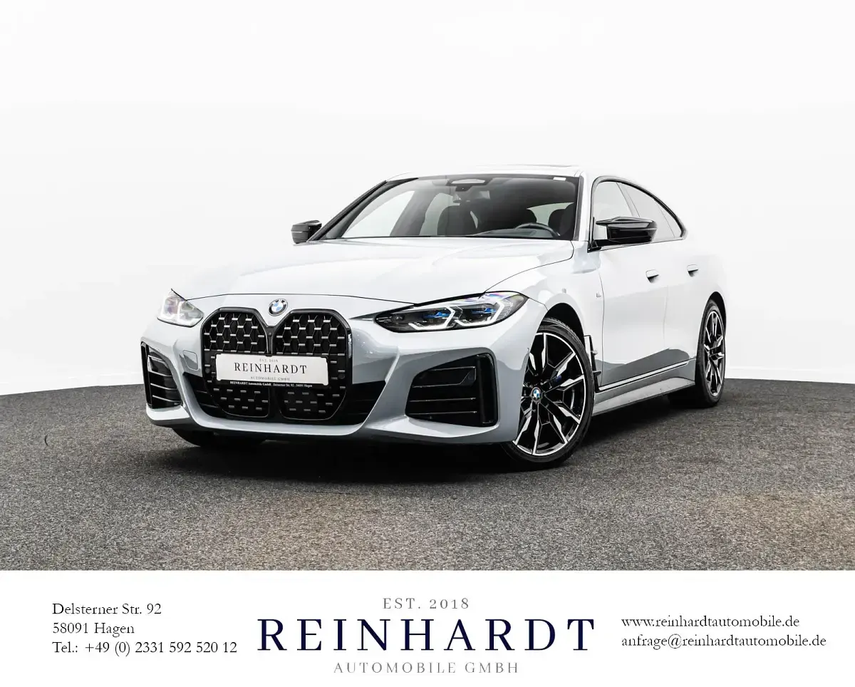 Gebraucht BMW M440 M Sport 374 PS (275 kW) 2021 Brooklyn grau metallic Limousine