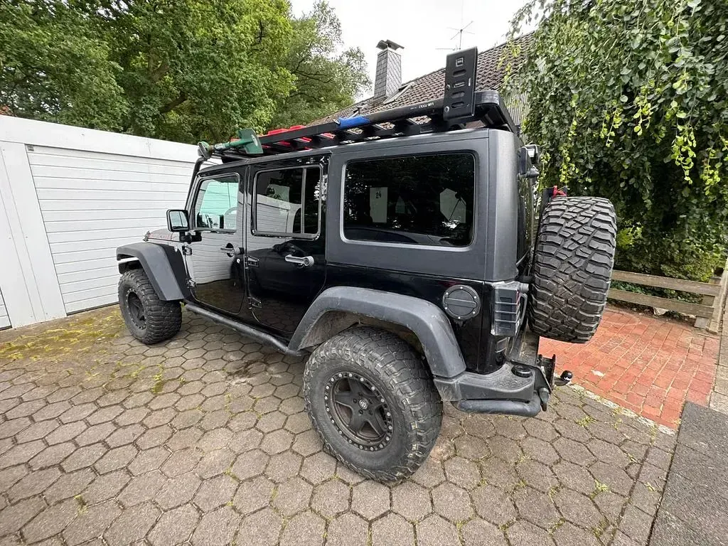 Gebraucht Jeep Wrangler Unlimited Rubicon 284 PS (208 kW) 2018 Schwarz SUV