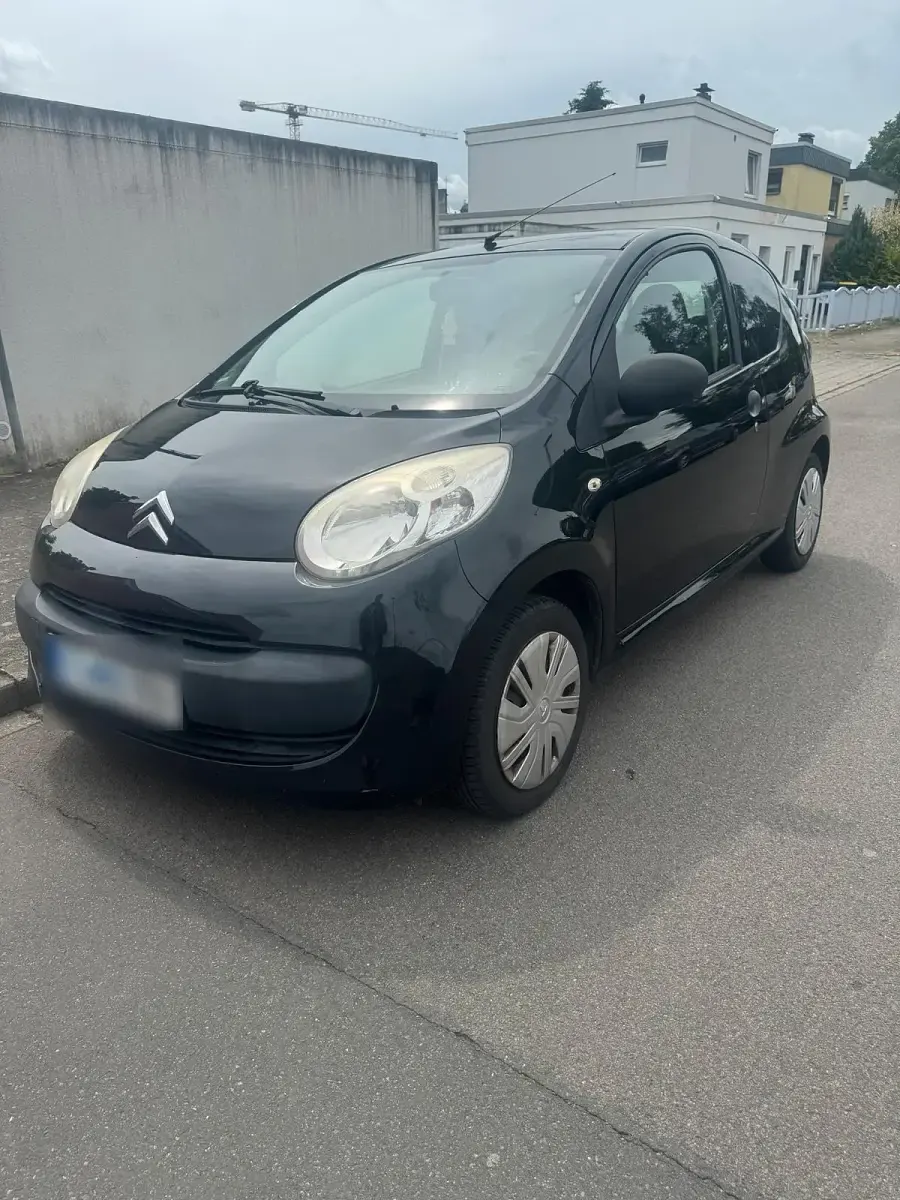 Gebraucht Citroën C1 68 PS (50 kW) 2008 Schwarz Kleinwagen