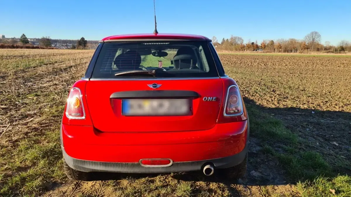 Occasion Mini ONE 75 ch (55 kW) 2009 Rouge Citadine
