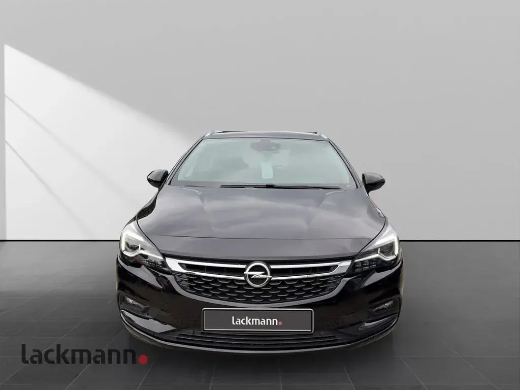 Gebraucht Opel Astra 125 PS (91 kW) 2018 Schwarz Kombi
