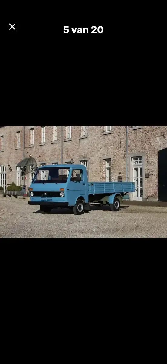 Gebraucht VW LT 75 PS (55 kW) 1980 Blau Van / Kleinbus