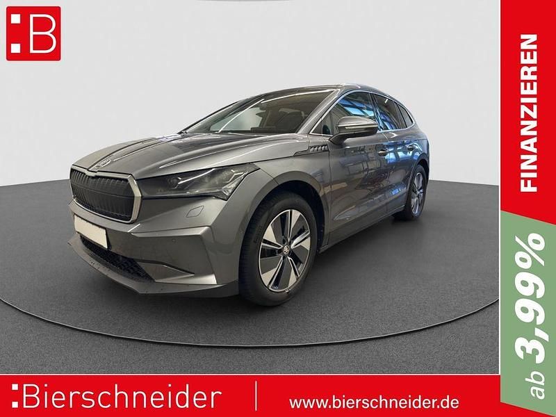 Grau Gebraucht 2022 Skoda Enyaq iV Suite SUV | 35.950 € (Fairer Preis) - Bild 1/3