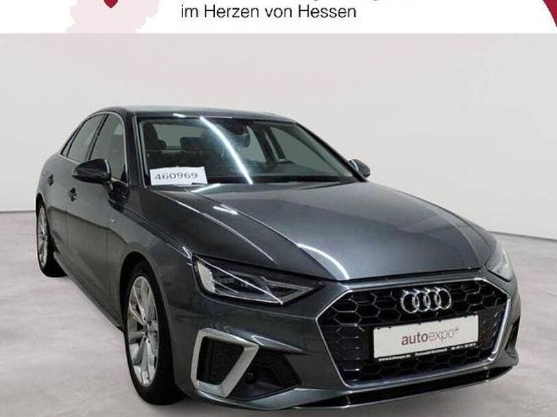 Grau Gebraucht 2021 Audi A4 S-Line Limousine | 21.789 € (Superpreis) - Bild 1/4