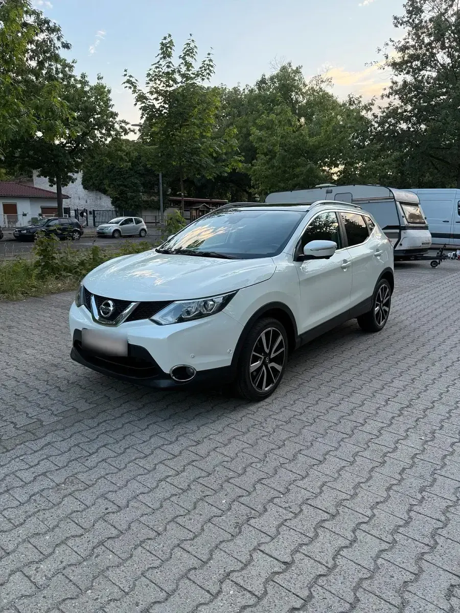 Gebraucht Nissan Qashqai 360º 110 PS (80 kW) 2014 Weiß SUV