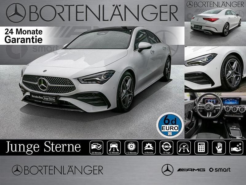 Weiß Gebraucht 2024 Mercedes CLA180 Premium Limousine | 37.333 € (Teuer) - Bild 1/4