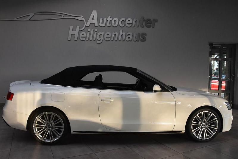 Gebraucht Audi A5 Cabriolet S-Line 190 PS (139 kW) 2016 Weiß Cabrio