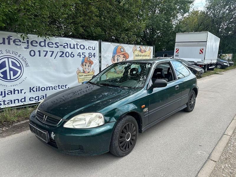 Grün Gebraucht 1999 Honda Civic S Limousine | 1.499 € (Guter Preis) - Bild 1/4