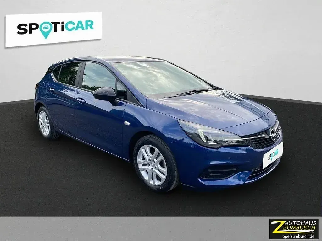 Gebraucht Opel Astra Edition 110 PS (80 kW) 2021 Nautic blau (metallic) Limousine