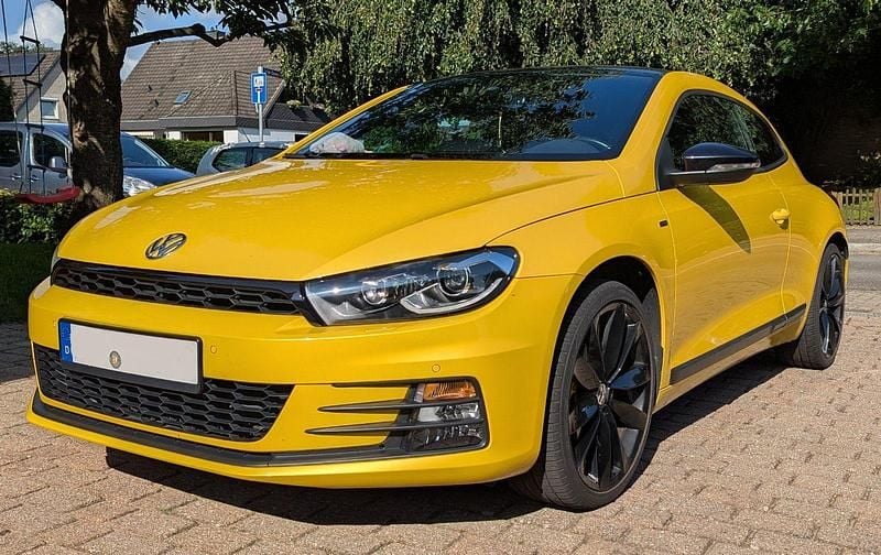 Gelb Gebraucht 2016 VW Scirocco CLUB Coupé | 9.999 € (Guter Preis) - Bild 1/4