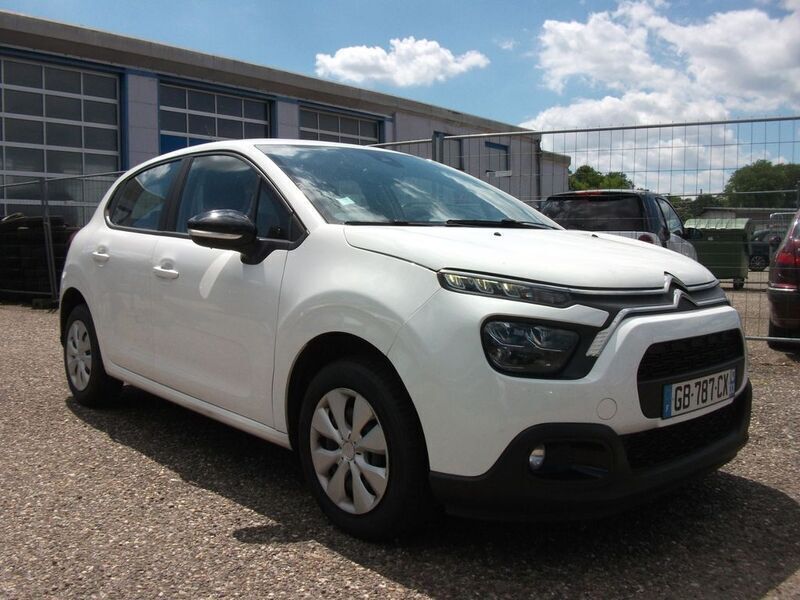 Gebraucht Citroën C3 Feel 102 PS (75 kW) 2021 Weiß Kleinwagen