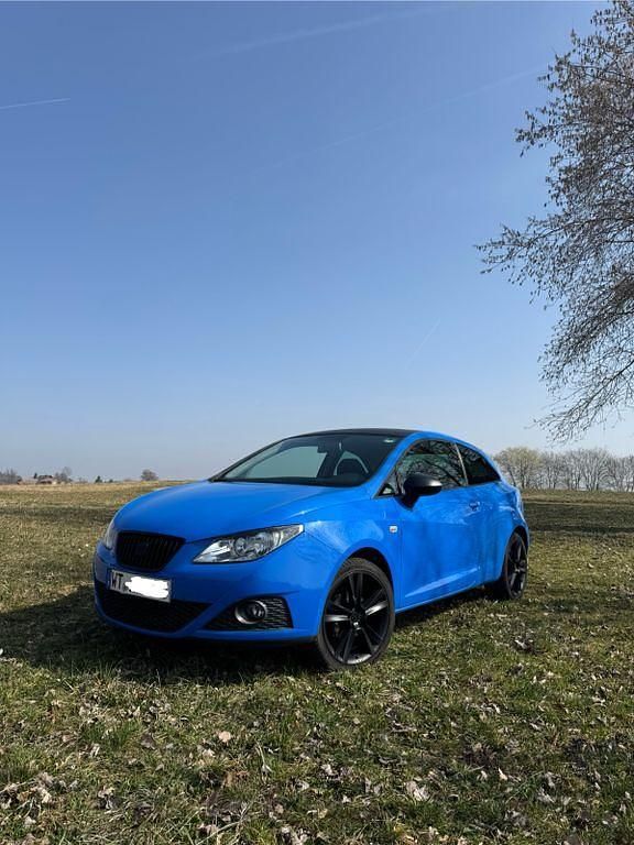 Gebraucht Seat Ibiza SC 86 PS (63 kW) 2009 Blau Kleinwagen