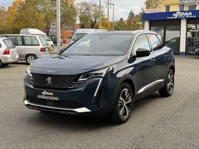 Celebes blau (metallic) Gebraucht 2023 Peugeot 3008 GT SUV | 27.490 € (Fairer Preis) - Bild 1/4
