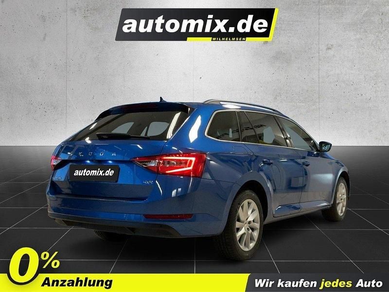 Gebraucht Skoda Superb Ambition 200 PS (147 kW) 2022 Raceblau Kombi