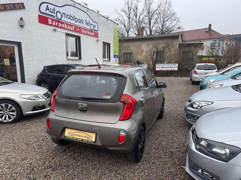 Gebraucht Kia Picanto Edition 7 69 PS (50 kW) 2015 Titaniumsilber met. Kleinwagen