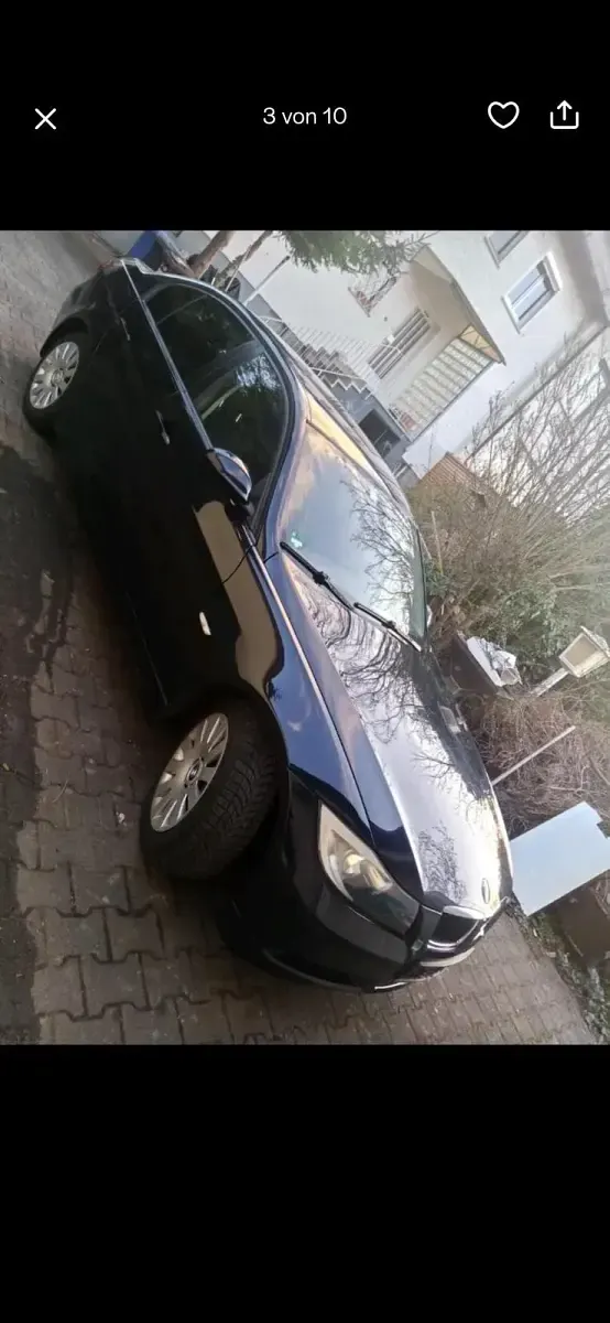Gebraucht BMW 318 143 PS (105 kW) 2008 Schwarz Limousine