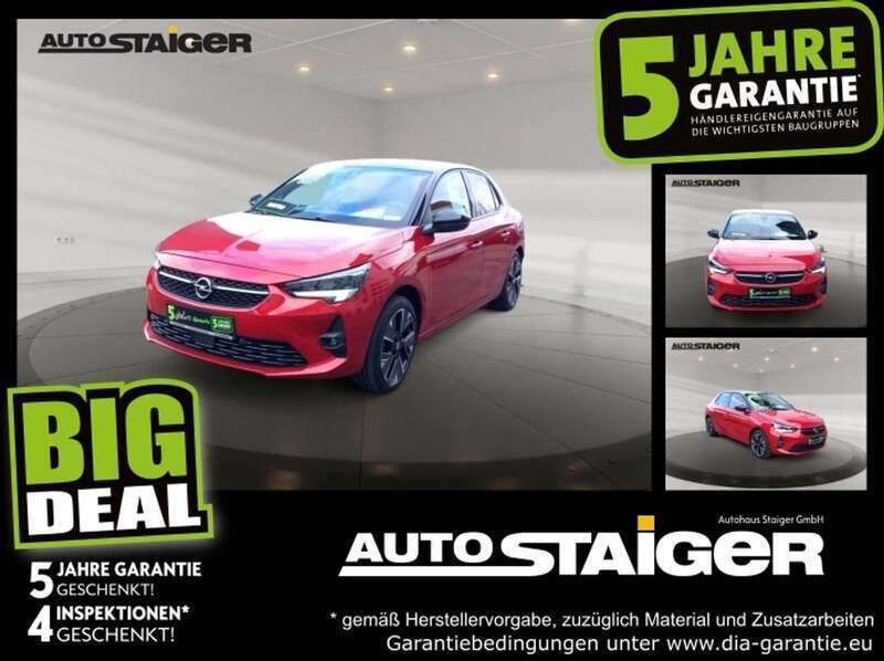 Chili rot Gebraucht 2022 Opel Corsa-e GS Line Kleinwagen | 15.490 € (Guter Preis) - Bild 1/4