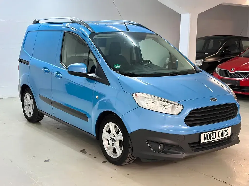Gebraucht Ford Transit 101 PS (74 kW) 2014 Blau Van / Kleinbus